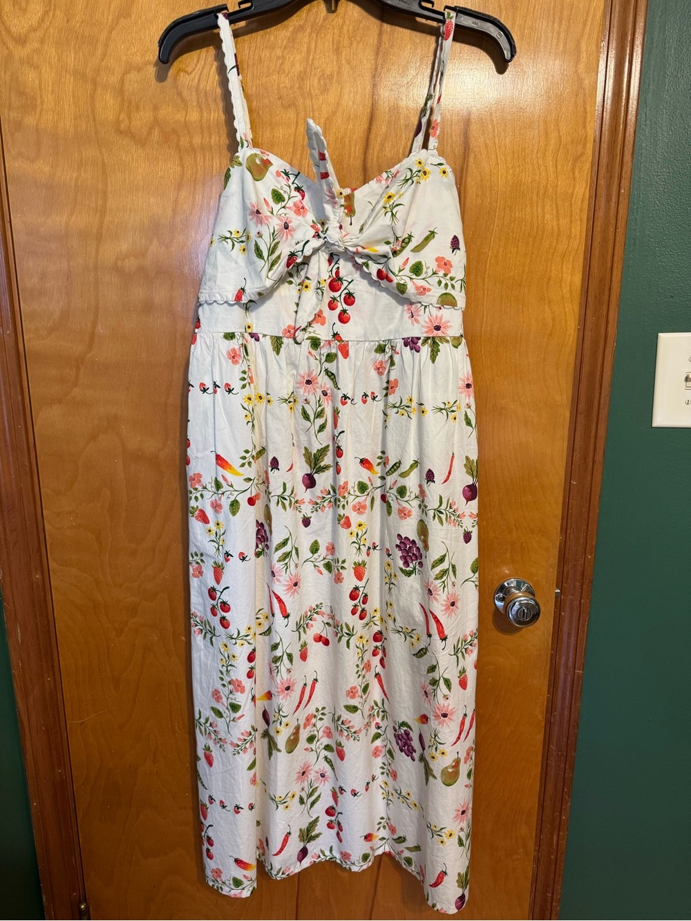 Veggies maxi dress